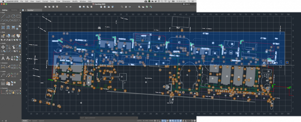 Autodesk's updated AutoCAD 2018/AutoCAD LT 2018 include a new offscreen-selection feature.