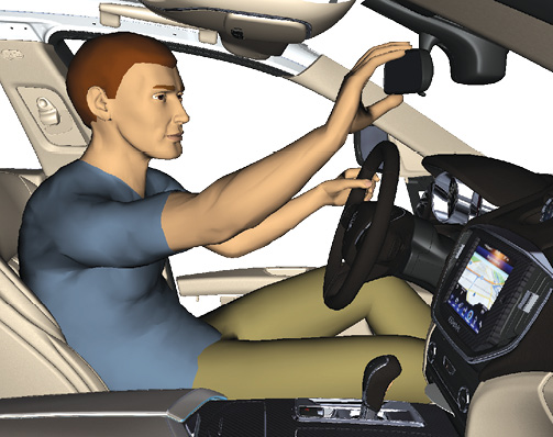 Automakers may deploy Siemens PLM Software’s Tecnomatix Jack in immersive AR-VR environments to understand consumers’ subjective feelings associated with certain brands. Image courtesy of Siemens PLM Software.